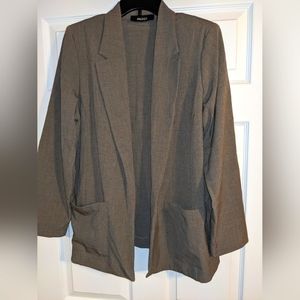 Briggs Brown blazer size 1X